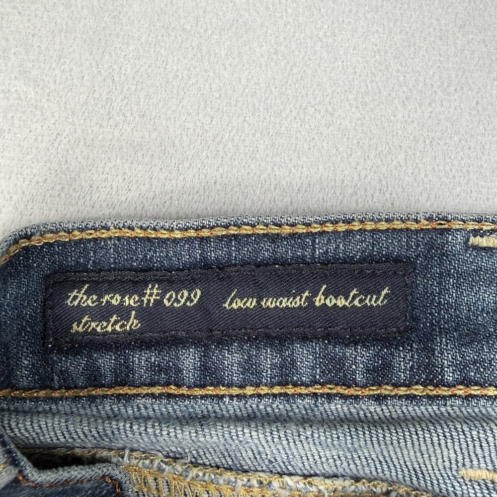 Citizens Of Humanity The Rose # 099 Low Waist Bootcut Jeans Women's Size 25 Blue - Picture 7 of 15
